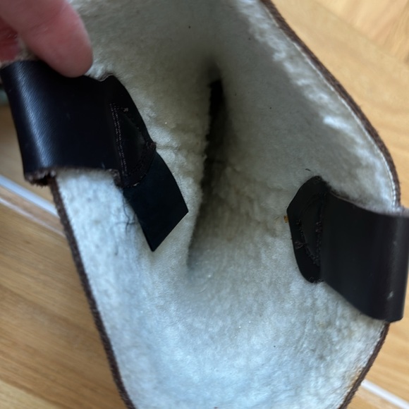 Colin Stuart women’s low ~14” riding boots brown leather suede size 7.5 low heel - Picture 6 of 8